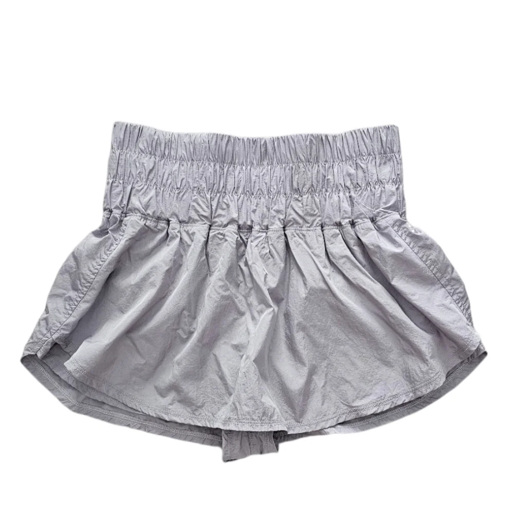 Free People Movement the Way Home skort Silver Mauve Lilac - Picture 3 of 12